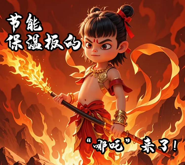 节能保温板的“哪吒”来了！